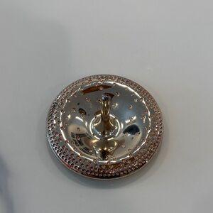 Nambe Dazzle Silver Ring Tray